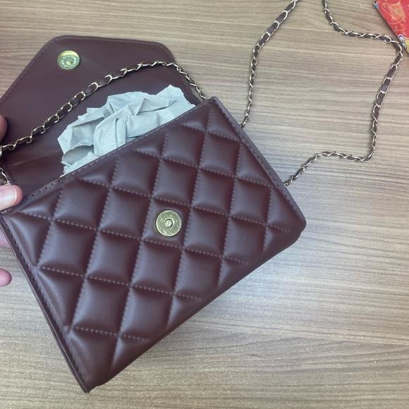 Mini Quilted Flap Chain Crossbody Purse, NWT - Picture 2 of 14